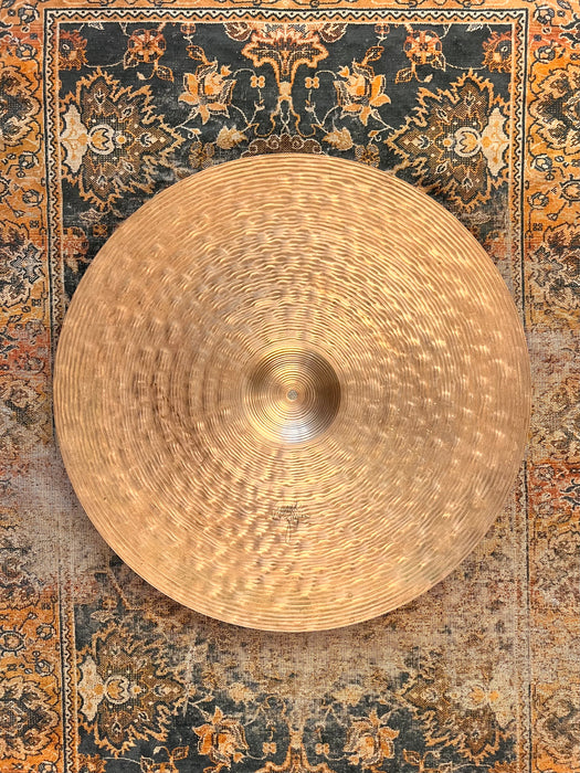 RARE Zildjian K CONSTANTINOPLE HI BELL DRY 22” Ride 2572 g WIDE LATHE Dry Complex