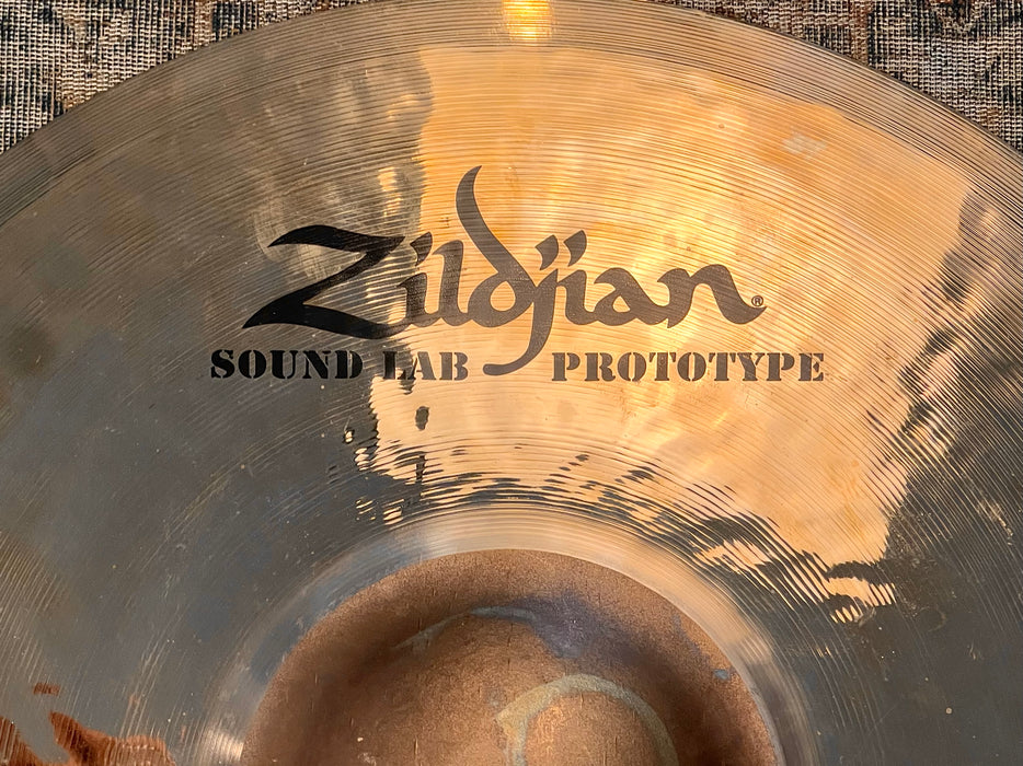 RARE Zildjian PROTOTYPE BRILLIANT K Sweet Crash 18” 1414 g IMMACULATE! RAW Bell! Unique