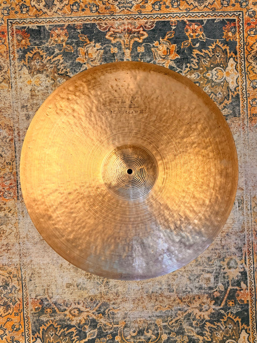 Zildjian FIRST YEAR Original KEROPE 22” Ride Crash 2640 g Fantastic Definition! Aged A Decade!!