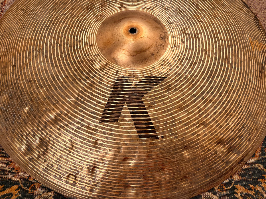 Immaculate Zildjian K CUSTOM Special Dry Ride 23” 3022 g DRY COMPLEX SMOKY Beauty! GORGEOUS!