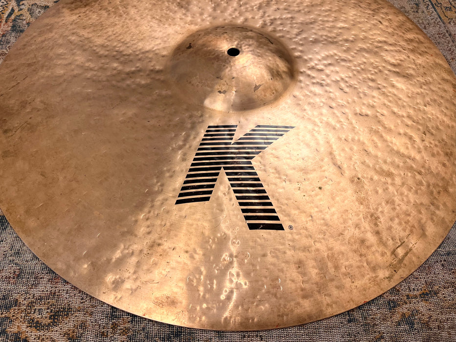 DARK DRY Discontinued Zildjian K Custom DARK COMPLEX 21” Ride 2570 g SUPER CLEAN! Amazing