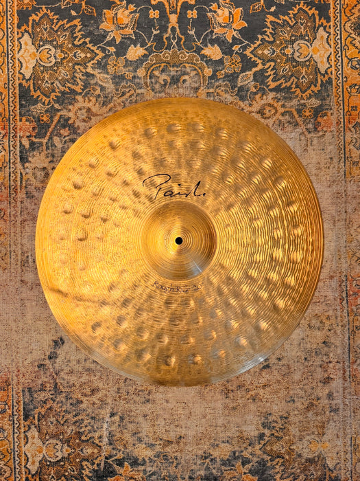 The Paiste ROUGH RIDE OF DOOM! Signature 20” 2178 g Complex Crashable A Unique Paiste!