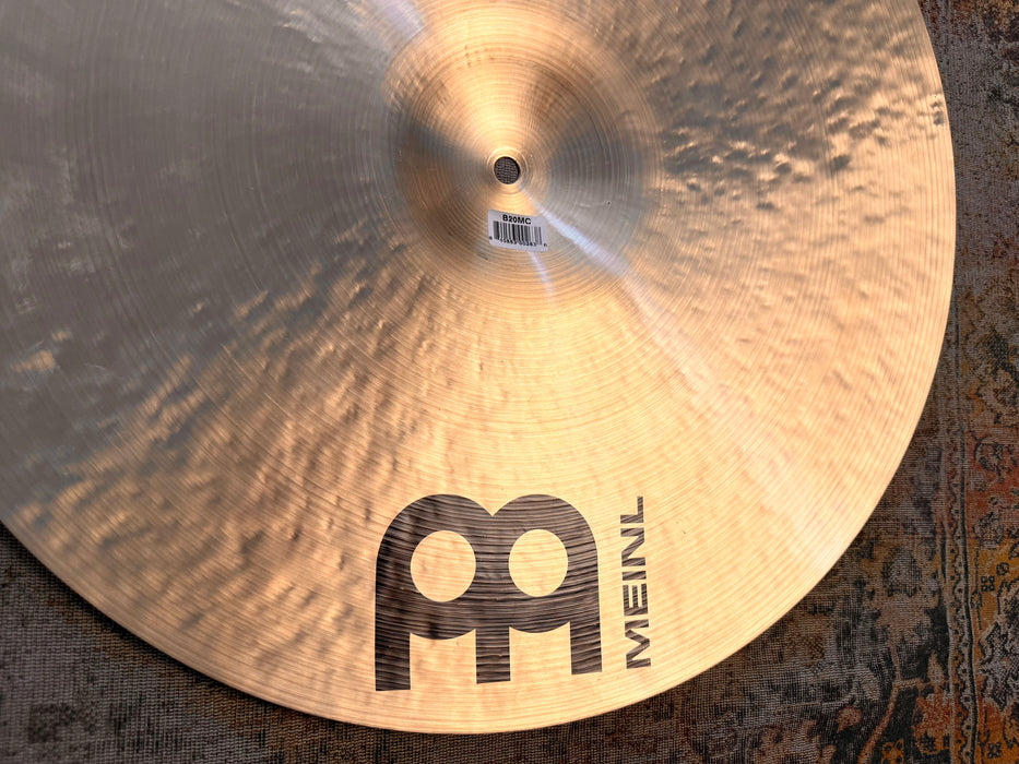 Meinl BYZANCE Medium Crash 20” 1910 g Glorious Warm Dark CLEAN Don’t Pay $480!