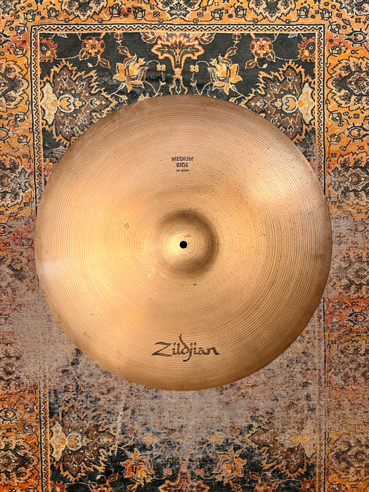 MASSIVE Zildjian 24” Medium Ride 4076 g Versatile BEHEMOTH That CUTS!