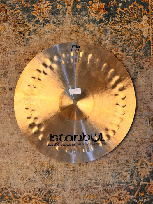 ULTRA DARK Very Low Istanbul Mehmet DUAL FLANGE CRASH 16” 962 g Hamer PERFECT