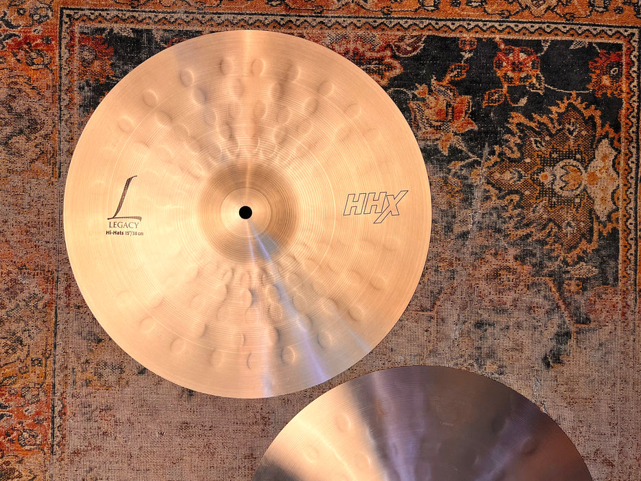 Sabian HHX LEGACY 15” Hihats PERFECT SHAPE! 984 1330 g LIGHT COMPLEX! Don’t Pay $720