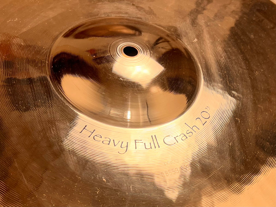 Paiste Signature Heavy Full Crash 20” REFLECTOR 2138 g SHIMMERING! DARK! Why Pay $574!