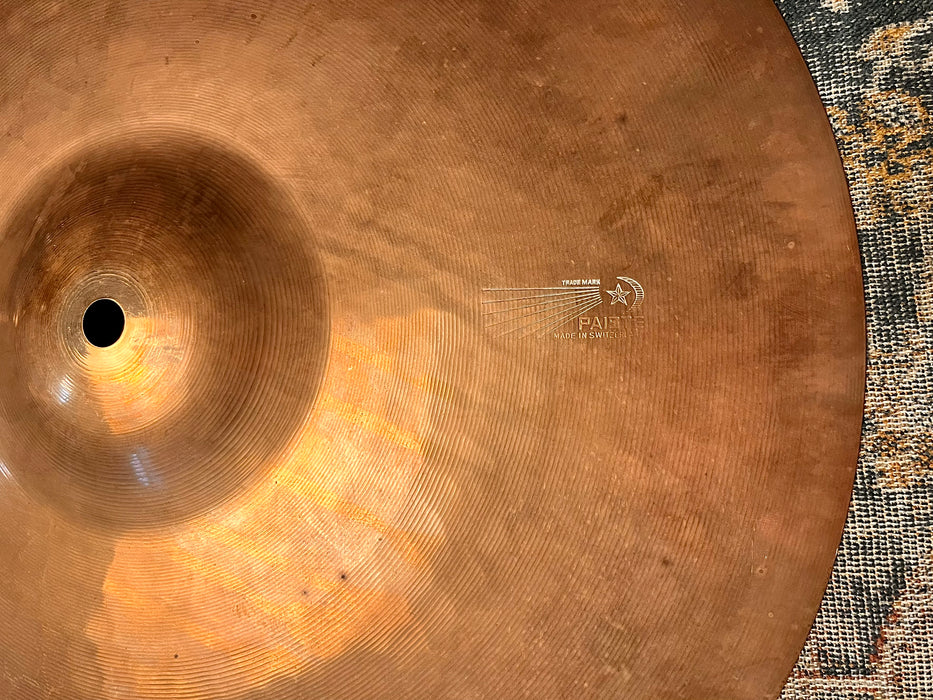 ULTRA RARE Vintage PAISTE ORIGINAL GIANT BEAT 15” Hihats 914 1040 g PRE SERIAL White Label! Bonham