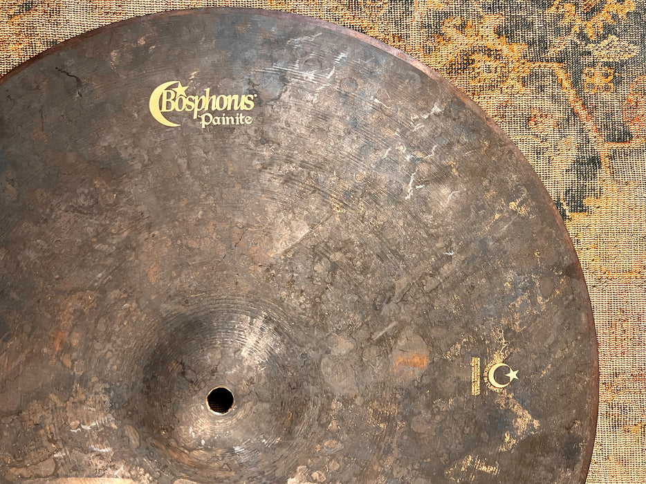 LIGHT DRY COMPLEX BLACKENED Bosphorus Crash 17” Only 1110 g Painite FAST! Beautiful!