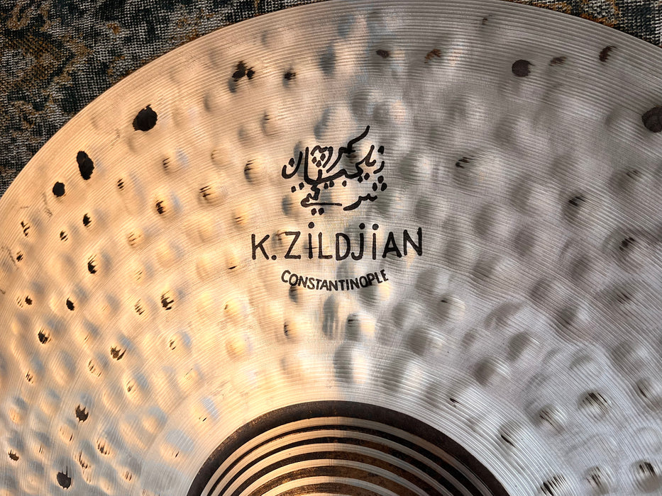 Zildjian K Constantinople MEGA BELL? Vintage Orch Medium Heavy Ride 20” 2828 g IMMACULATE