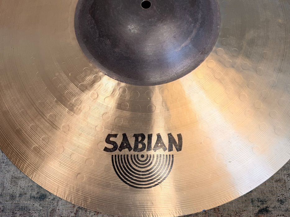 UNIQUE Sabian PROTOTYPE ULTRA HEAVY MEGA POWER BELL 22” Dark Low MASSIVE Raw Bell! MINT 4105 g