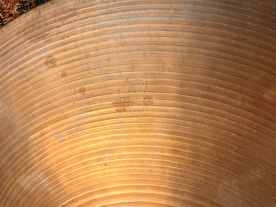 THIN 1960s Vintage Zildjian 14” EARLY New Beat Hihats ONLY 746 1280 g LIGHT COMPLEX! CLEAN!