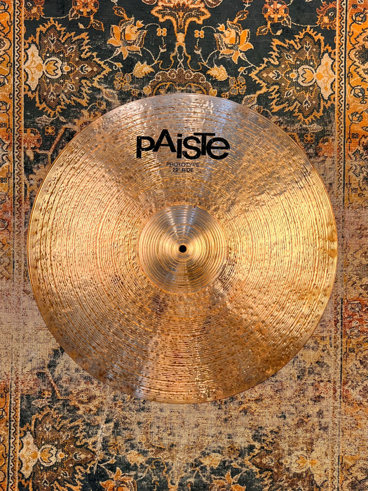 Unique Dry PROTOTYPE Paiste HIGH DEFINITION 22” Ride 3676 g IMMACULATE