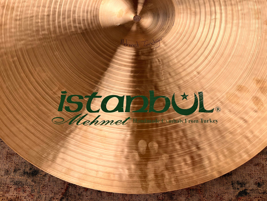 BRUSHED Finish ISTANBUL Mehmet Horacio EL Negro Hernandez Light Ride 22” 2492 g INCREDIBLE
