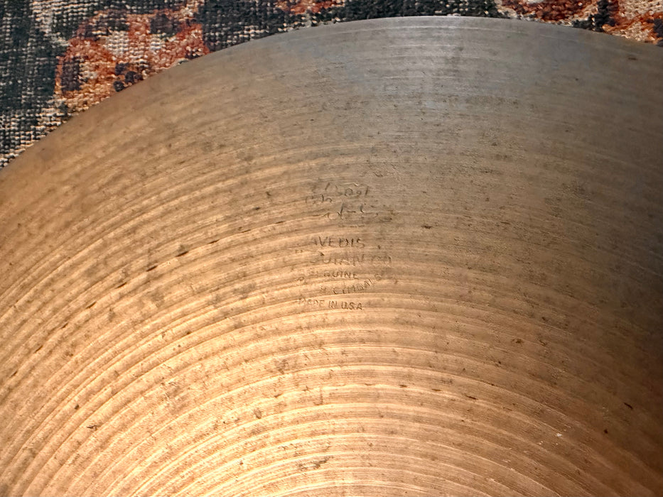 Vintage Zildjian 1960s New Beat Hihats 14” SMOOTH Iconic Tone! EARLY NEW BEATS At 896 1298 g