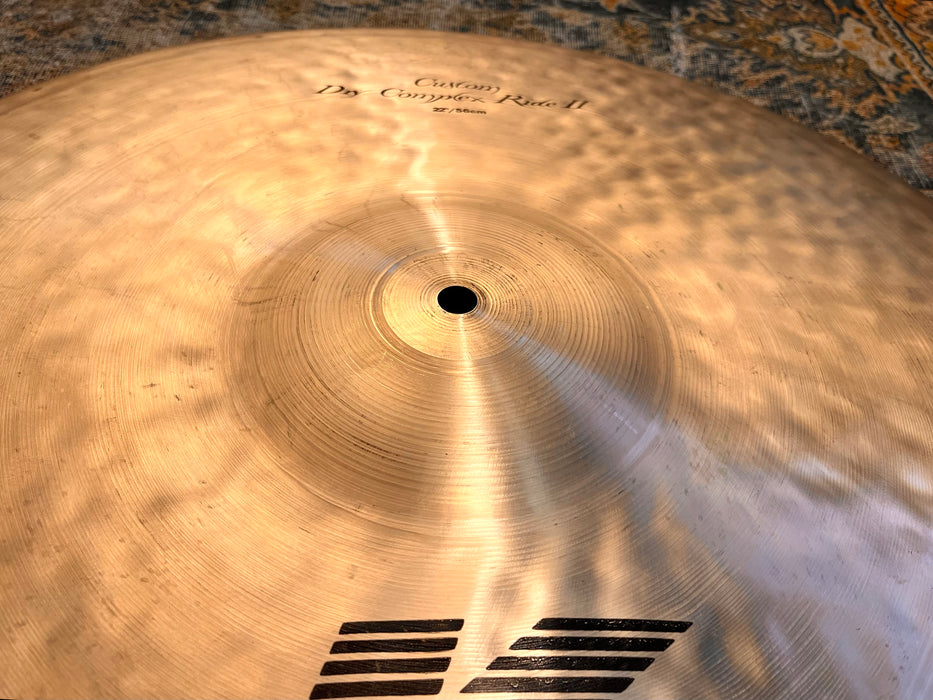 “MADE WITH BILL” Zildjian 22" BILL STEWART K Custom Dry Complex Ride II 2474 g COLLECTIBLE KILLER