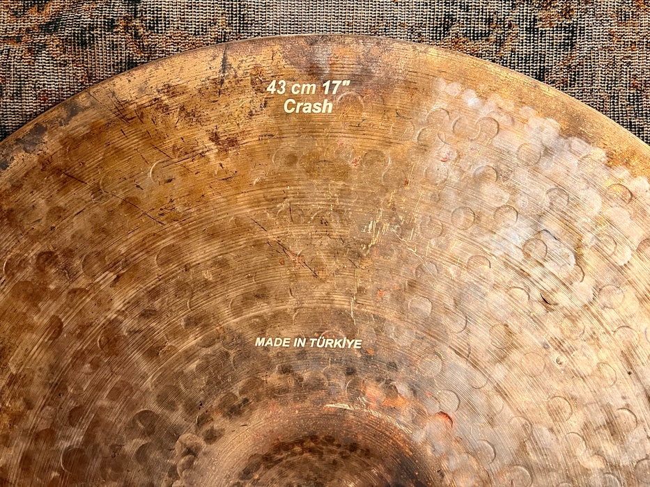 Super Thin Bosphorus Master Vintage 17” Crash 1010 g IMMACULATE Organic Complex! Bendable Thin
