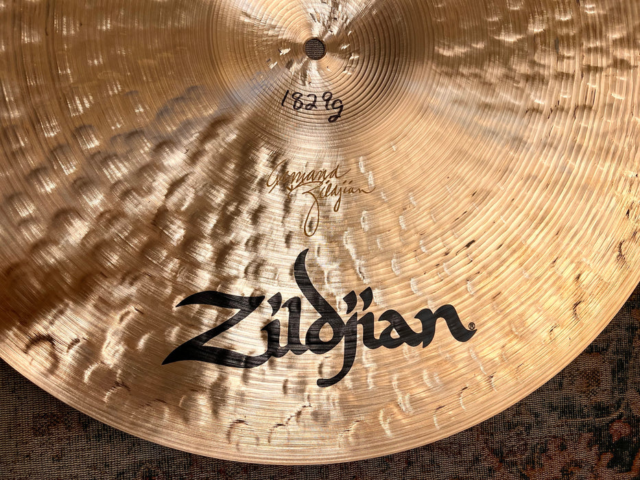 Zildjian K CONSTANTINOPLE LIGHT RIDE SIZZLE 20” 1829 g IMMACULATE! DARK! Crashable! Limited! GREAT ONE!