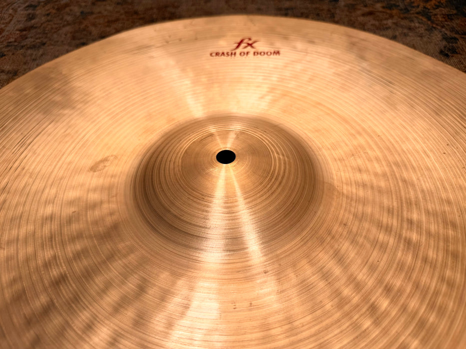 ZILDJIAN Oriental Crash of DOOM 20” FX Crash Ride Effects 1928 g SUPER COMPLEX Dark! Immaculate!