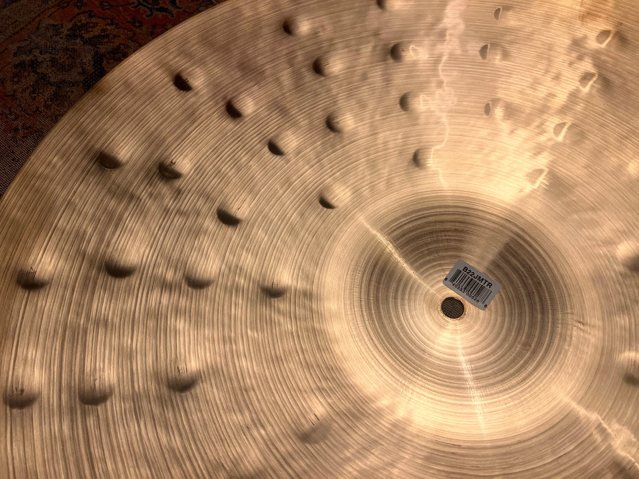 PERFECT In BAG BIG Complex Meinl BYZANCE Jazz Medium Thin Ride 22” 2464 g CRASH