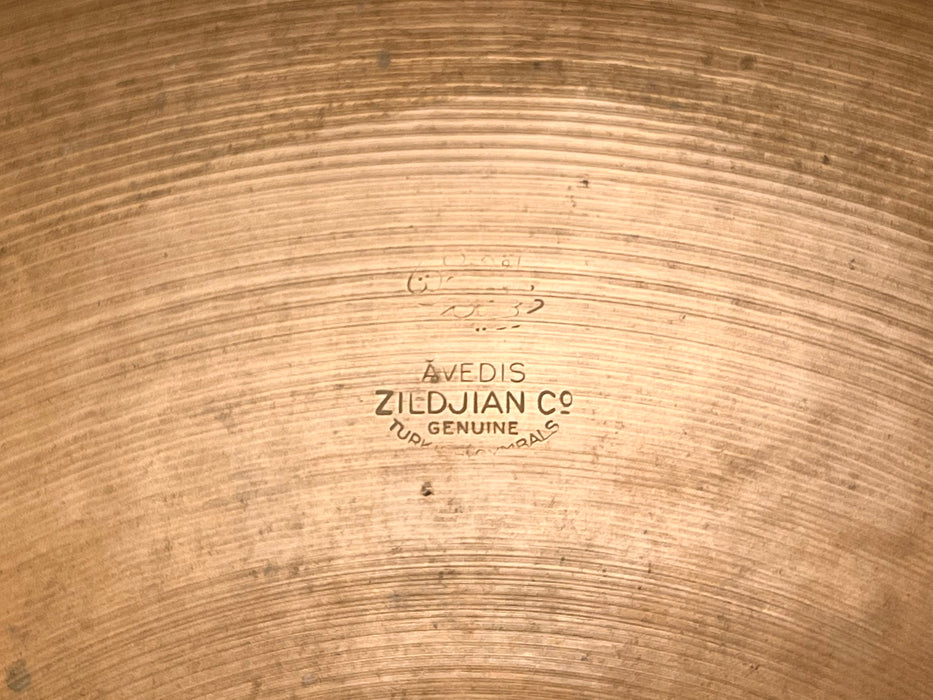 Ultra THIN RARE 1940s Vintage Zildjian Trans Stamp 15” Hihats 879 910 g PAPER THIN Golden Era! WHIPSY!