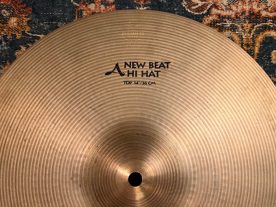 CLEAN CRISP SEMI-DARK Zildjian 14” NEW BEAT Hihats 1056 1442 g