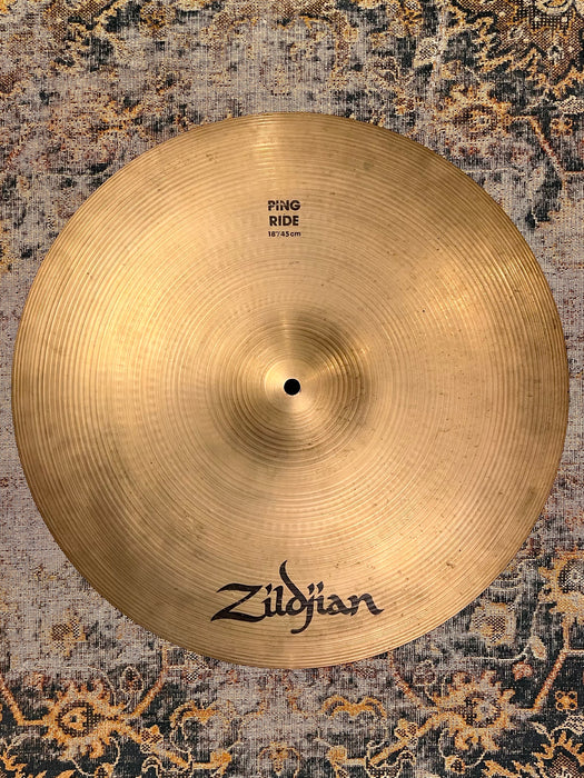 Hard to Find Zildjian Ping Ride 18” 1766 g Focused & Controlled