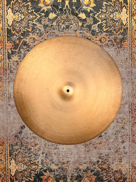 Discontinued Vintage Zildjian MINI CUP Ride 20” 2588 g Controlled Focused Definition! Almost FLAT