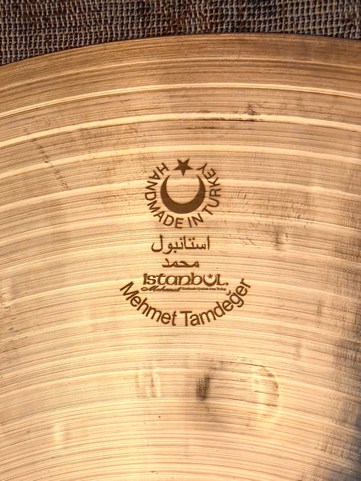 Warm Mellow ISTANBUL Mehmet 17” Crash PERFECT Shape! Sounds Amazing! Hamer Classic at 1138 g