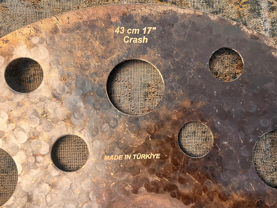 Bosphorus TURK Hand Hammered Effects Crash EFX 17” 1010 g COMPLEX THIN PERFECT!