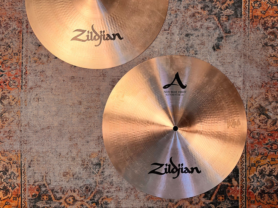 Zildjian 15” NEW BEAT Hihats Very CLEAN! FAMOUS Classic Tone! 1095 1616 g Don’t Pay $550 For A Guess!