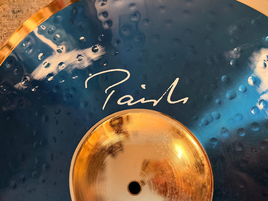 Paiste Signature BLUE BELL STEWART COPELAND Ride 22” The Rhythmatist! 3456 g CLEAN! Don’t Pay $820