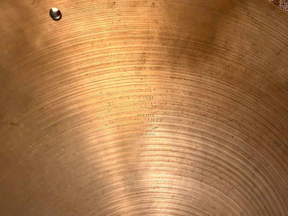 Vintage Zildjian Factory Pang 20” China Swish SIZZLE ONLY 1860 g MELLOW Exotic Complex!