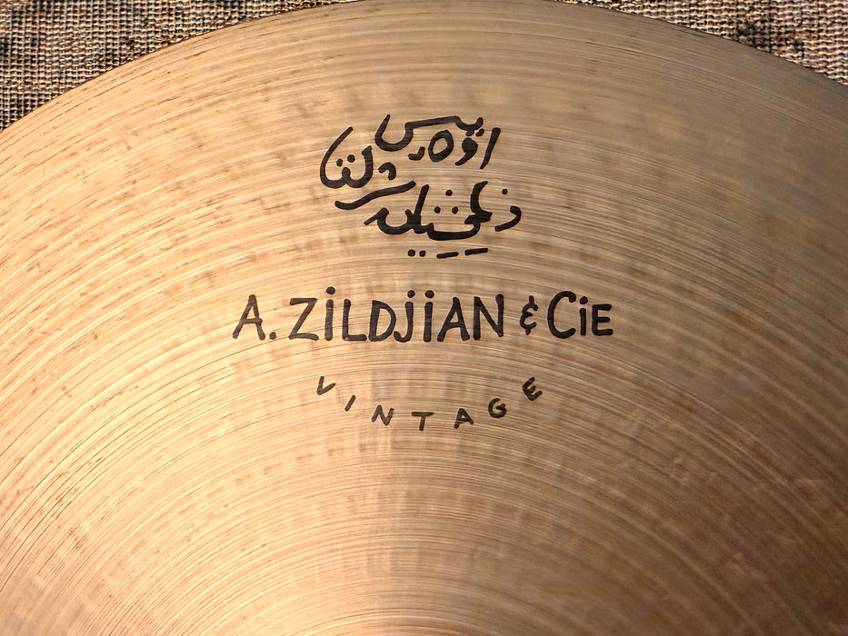 Rare Zildjian Vintage A & Cie Paper Thin Crash 14” ONLY 590 g OPENS Quickly! FAST Still Warm