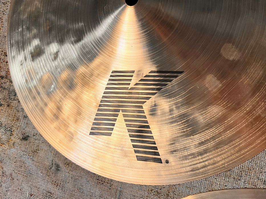 Zildjian PROTOTYPE FAT HATS Hihats 14” Hand Selected! Perfect 1002 912 g ONLY THE K LOGO CONCEPT OF A CONCEPT