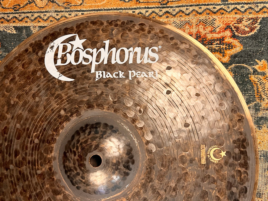 Dry Complex Bosphorus Black Pearl 14” Hihats 800 900 g PERFECT PAPERY! More Refined Turk Tone!