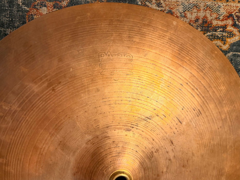 Vintage Paiste 2002 BLACK LABEL 15" SOUND EDGE Hihats! BONHAM! THE REAL DEAL! 1150 1232 g ICONIC!