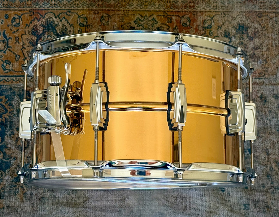 Ludwig 8” X 14” BRONZE PHONIC SUPRAPHONIC Snare Drum CLEAN! Discontinued!