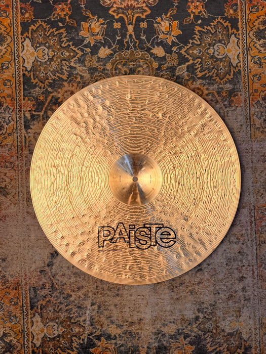 Paiste TRADITIONAL LIGHT Ride 20” ONLY 1896 g CLEAN!!! ULTRA Warm And DARK! Don’t Pay $760!!