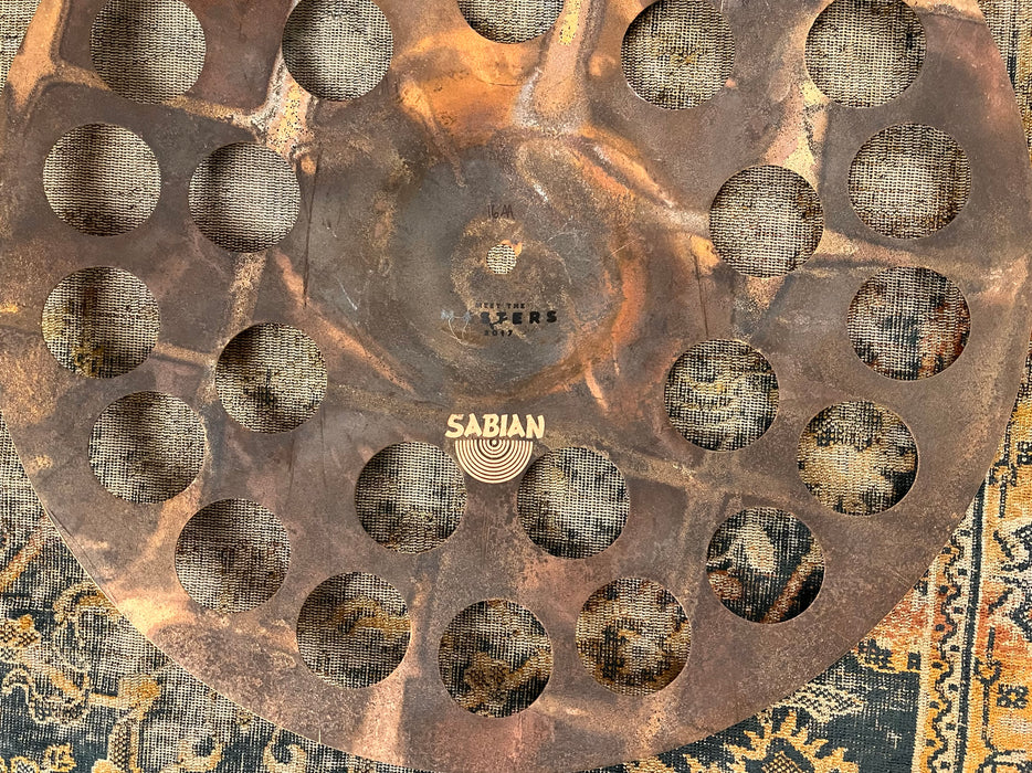 SABIAN Prototype MEET THE MASTERS 16” Hihats Effects SICK HATS CHINA Combo! 830 830 g UNIQUE