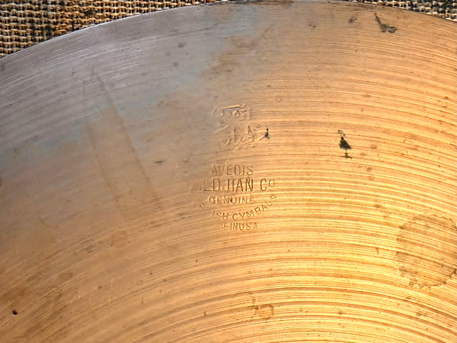 Rare Ultra Paper Thin Vintage 1930s Zildjian 12” Splash ONLY 362 g Actually SPLASHES