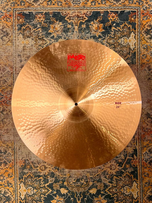 PERFECT PAISTE 24” 2002 Ride 3895 g 2 FOOT GOLIATH CLASSIC Tone! Don’t Pay $650!! IMMACULATE