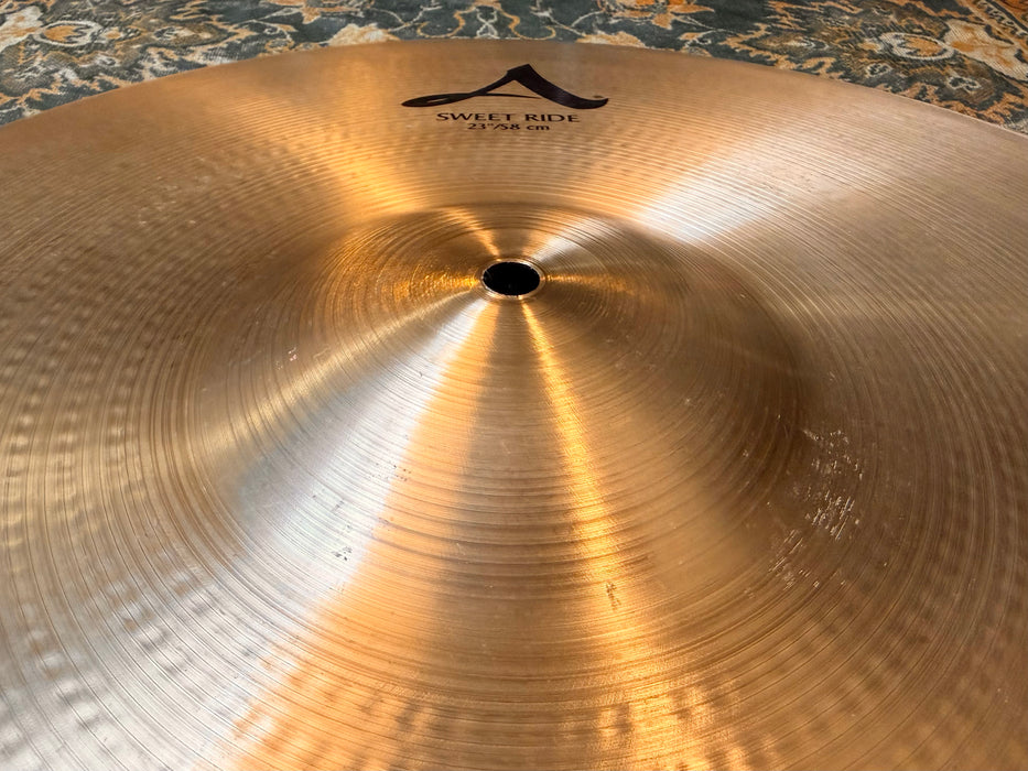 Zildjian SWEET RIDE 23” A 3034 g Glowing CLEAN! VERSATILE! Don’t Pay $500 For A GUESS!