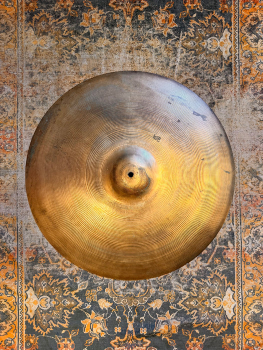 DRY 1960s Vintage Zildjian 22” Ride 3144 g Very Defined Definition! Not your Typical A!