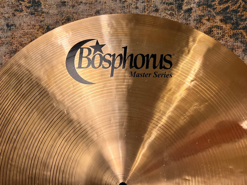 Super Light Complex Bosphorus MASTER 22” THIN Ride 1950 g Paper-Y Glowing IMMACULATE