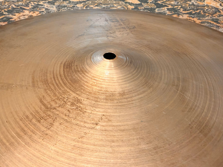 Discontinued Vintage Zildjian MINI CUP Ride 20” 2530 g Controlled Focused Definition! Almost FLAT