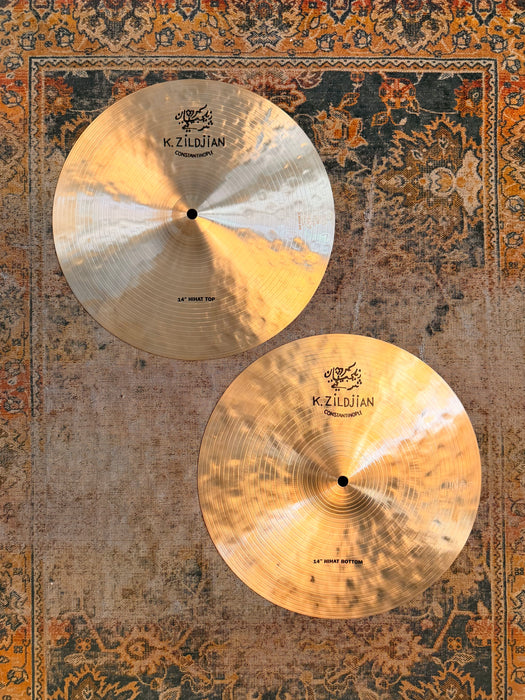 Zildjian K CONSTANTINOPLE Hihats 14” PERFECT!! Versatile! 974 1106 g Don’t PAY $800