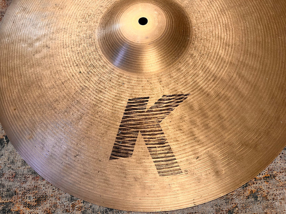 Zildjian K PRE AGED DRY LIGHT Ride 20” ONLY 1995 g RARE DISCONTINUED THIN ONE!