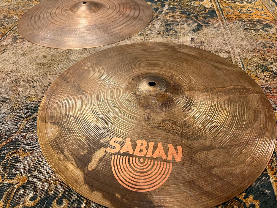 Massive DRY Dark Sabian 16” Apollo Hihats 1113 1352 g CLEAN AA