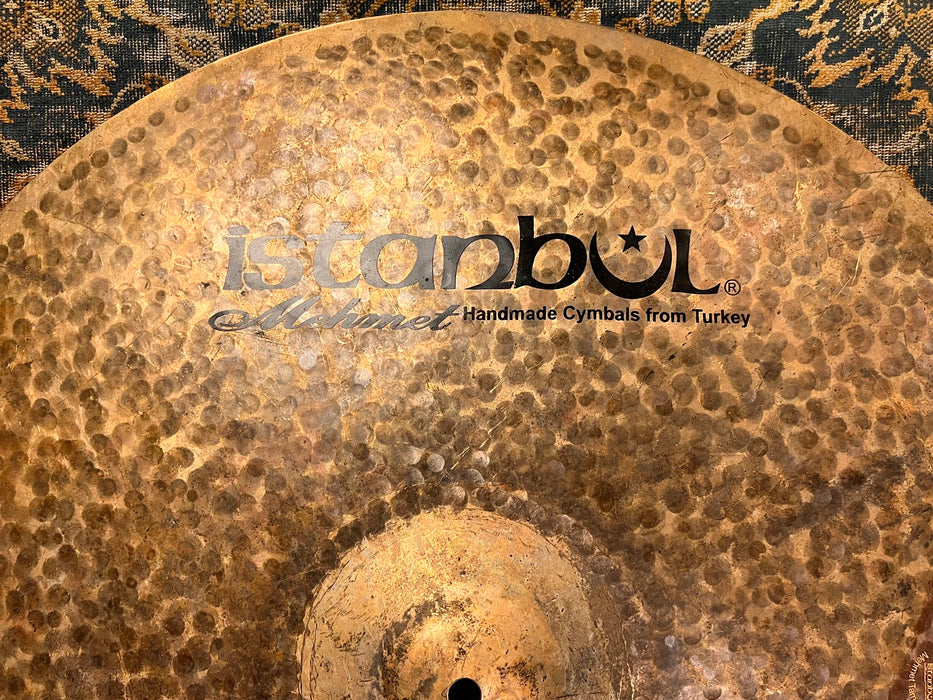 MASSIVE BENDABLE DARK TURK Istanbul Mehmet Origin Dark 24” Ride 2952 g MINT